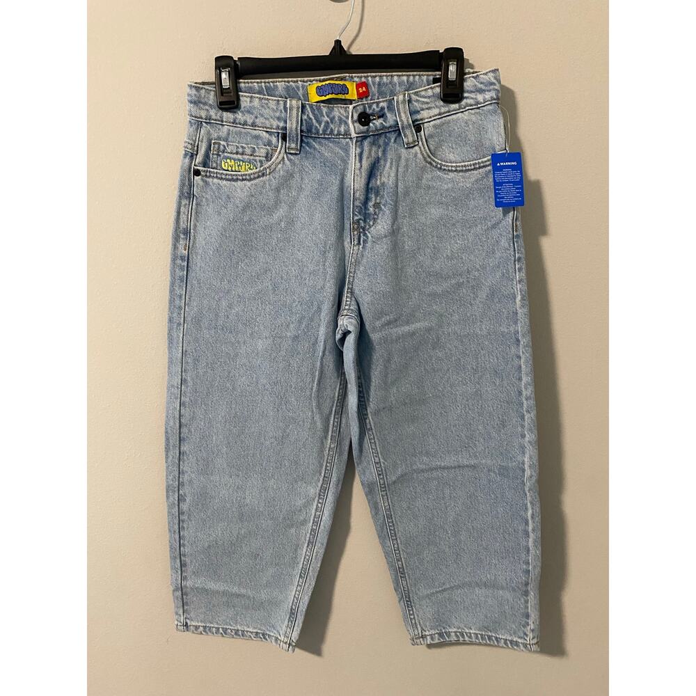New Empyre Easy Now Ultra Loose Youth Y2K Skater Jeans Size 24